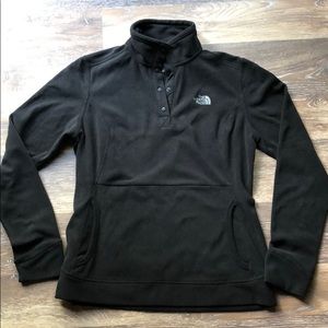 The North Face snap fleece